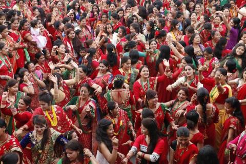Women Festival in Nepal  ( Teej ) 