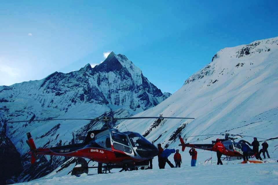  Annapurna Base Camp heli Tour 